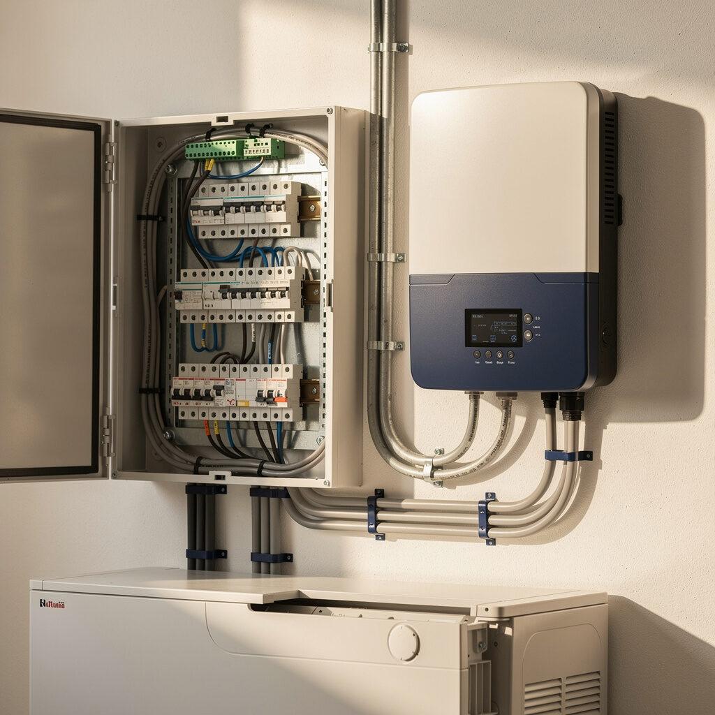 Einbindung in Hauselektronik – Bechtold Solar-Technik GmbH