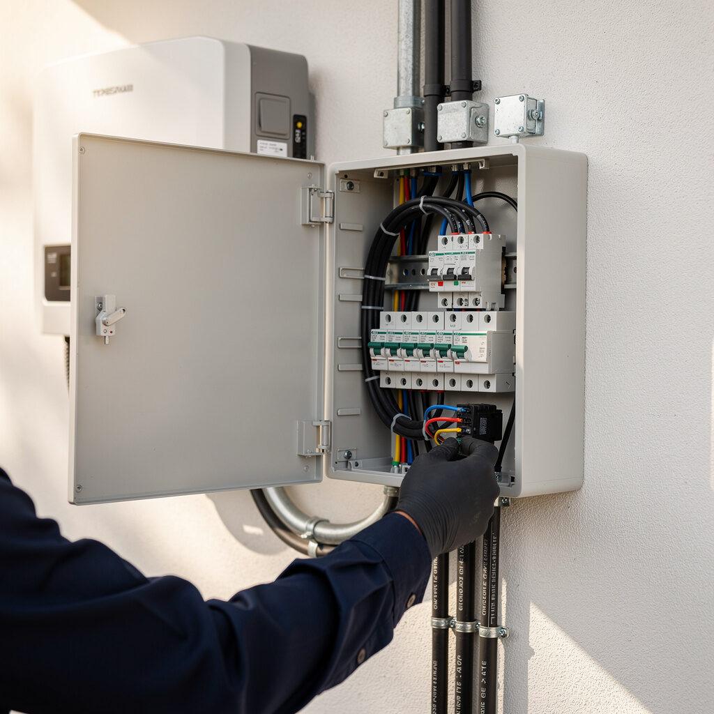 Einbindung in Hauselektronik – Bechtold Solar-Technik GmbH